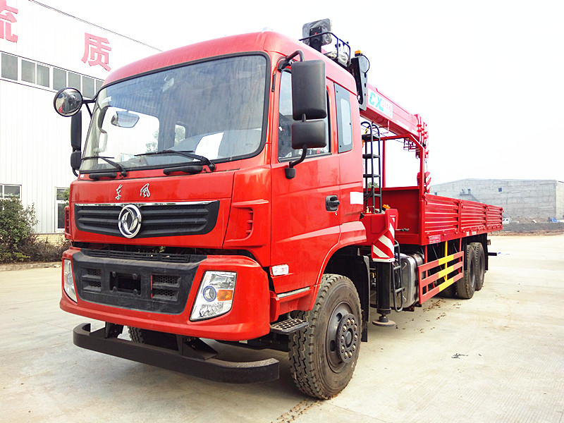 東風(fēng)國(guó)五后雙橋10噸隨車吊